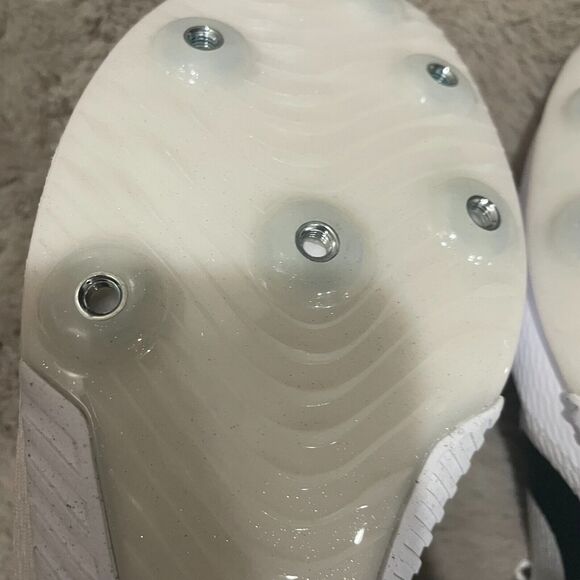 Nike Rival Sprint Track Spikes,‎ Size 11.5 (EU 45.5), White/Black (DC8753-100) - Picture 10 of 10